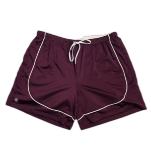 Athleta purple gym shorts Size Medium 5in inseam EUC